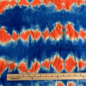 Fabric | Super Soft Flowy Rayon Tie Dye Fabric, Sarong Weight, 55" x 2.75+ yards